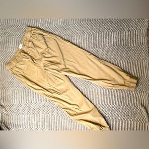 Khaki joggers